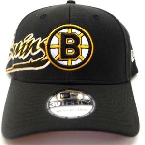 Men´s New Era Boston Bruins 39Thirty Cap Sz M/L